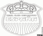 Logo du RCD España, connu sous le nom Real España, club de football de San Pedro Sula, Honduras