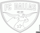 Logo du FC Dallas, équipe de soccer au Texas, États-Unis