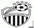 Logo du Deportivo Táchira FC, club de football de San Cristobal, au Venezuela
