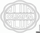 Emblème de club de football du Paraguay, Club Olimpia Asuncion