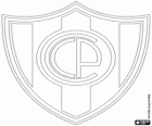 Logo du Club Cerro Porteño, équipe de football du Paraguay d'Asuncion
