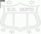 Emblème de la Sociedad Deportivo Quito, club de football en Équateur