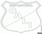 Logo de l'Asociación Deportivo Cali, club de sport et équipe de football dans la ville colombienne de Santiago de Cali