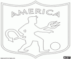 Emblème de CD América de Cali, club de football colombien