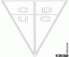 Logo de CD Universidad Católica, équipe de football de Santiago, Chili