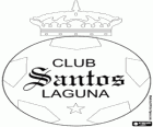 Logo du Club Santos Laguna, équipe de football mexicain basé à Torreón