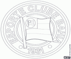 Emblème de l'Esporte Clube Bahia, équipe de football brésilienne de la ville de Salvador de Bahia
