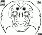 Masque de SpiderMonkey ou Arachno-Singe, Ben 10: Alien Force