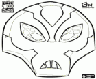 Masque de Big Chill ou Glacial en Ben 10: Alien Force