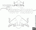 Logo de STR, Scuderia Toro Rosso