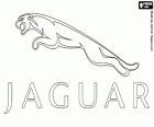 Logo de Jaguar, la marque britannique de voitures de luxe et voitures de sport