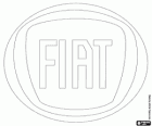Logo FIAT, une marque automobile italienne