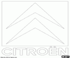 Ancien logo de Citroën, marque française de voitures