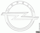 Logo de Opel, marque automobile allemande