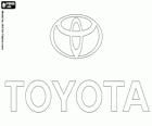 Logo de Toyota. Constructeur automobile japonais