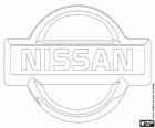 Logo de Nissan, marque de voitures japonaises