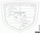 Logo de Porsche, marque allemande de voitures de luxe