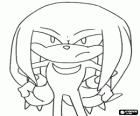 Knuckles the Echidna, Knuckles le Échidne, rival et ami de Sonic