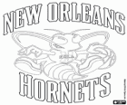 Logo de les Hornets de la Nouvelle-Orléans, équipe de la NBA. Division Sud-Ouest, Conférence Ouest 