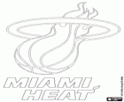 Logo Miami Heat, équipe de NBA. Division Sud-Est, Conférence Est