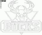 Logo Milwaukee Bucks, équipe de la NBA. Division Centrale, Conférence Est