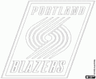 Logo Portland Trail Blazers, équipe de NBA. Division Nord-Ouest, Conférence Ouest 