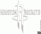 Logo des Houston Rockets, équipe de la NBA. Division Sud-Ouest, Conférence Ouest 