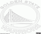 Logo des Golden State Warriors, équipe de NBA. Division Pacifique, Conférence Ouest 