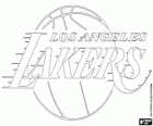 Logo Los Angeles Lakers, équipe de la NBA, Division Pacifique, Conférence Ouest 
