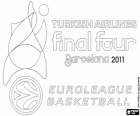Barcelone 2011 Logo Euroleague Final Four basket-ball
