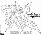 Moby Max. Invizimals. Rare et grands combattants avec la tête forte et grande gueule