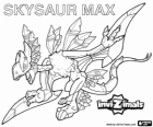 Skysaur Max. Invizimals. Saures volants que le lancement de l'œuf que leur meilleure arme