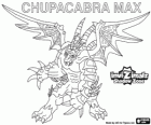 Chupacabra Max. Invizimals Shadow Zone. Animal légende, un vampire qui est à moitié chauve-souris, moitié dragon