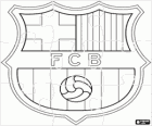 Casse-tête du emblème du FC Barcelone, Espagne