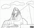 Casse-tête du Grand Sphinx de Gizeh, en Egypte