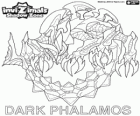 Dark Phalamos. Invizimals Shadow Zone. Cette créature dangereuse est le résultat d'une mutation du Phalamos
