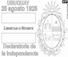 Déclaration d'Indépendance uruguayens. L'indépendance de l'Uruguay à l'égard de Brésil a été le 25 août 1825