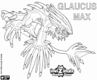 Glaucus Max. Invizimals Shadow Zone. Créatures presque aveuglément voraces qui vivent dans les profondeurs des mers du sud de la Chine