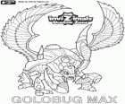 Goldbug Max. Invizimals Shadow Zone. Scarabée d'or vient de l'ancienne Egypte des Pharaons. Invizimal vite et fort