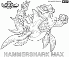 Hammershark Max. Invizimals Shadow Zone. Un grand chercheur de perles et de trésors dans les profondeurs de l'océan Pacifique