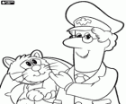 Le facteur Patrick Clifton, Postman Pat avec Jess le chat
