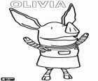 Le petit cochon Olivia vit de nombreuses aventures
