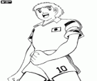 Tsubasa Captain Tsubasa est Ozora, le capitaine de l'équipe de football japonais