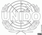 Logo ONUDI, Organisation des Nations Unies pour le développement industriel