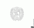 Drapeau de l'Organisation des Nations Unies, ONU