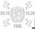 Le 24 Octobre, c'est la Journée des Nations Unies, en commémoration de sa fondation en 1945