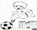 Casse-tête de Oliver et Tom. Puzzle de Captain Tsubasa 