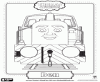 Den, un diesel qui travaille dans l'atelier. Thomas et ses amis