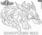 Sandflame Max. Invizimals Shadow Zone. Ces Invizimals ont protégé pendant des siècles les tombeaux des pharaons