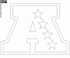 Logo AFC. Logo de la Conférence de football américain, l'une des conférences de la NFL